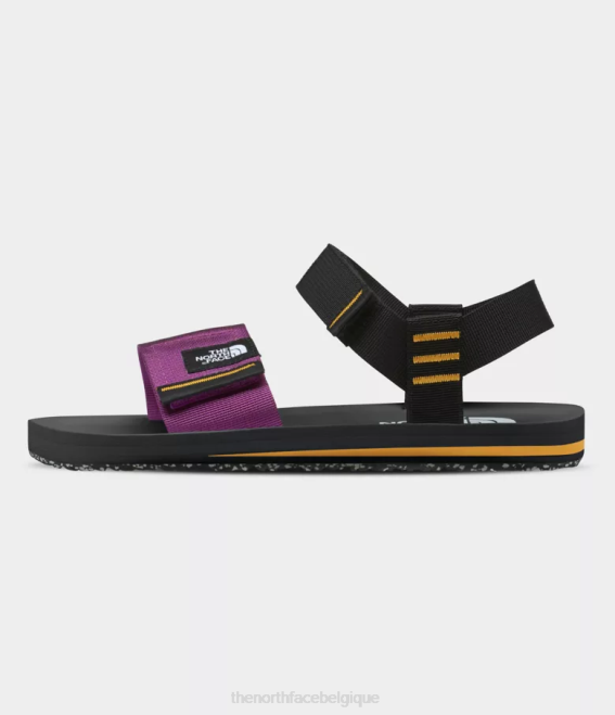 fleur de cactus tnf noir/violet femmes The North Face sandales Skeena 62XR255