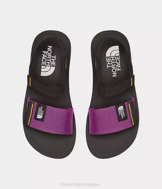fleur de cactus tnf noir/violet femmes The North Face sandales Skeena 62XR255