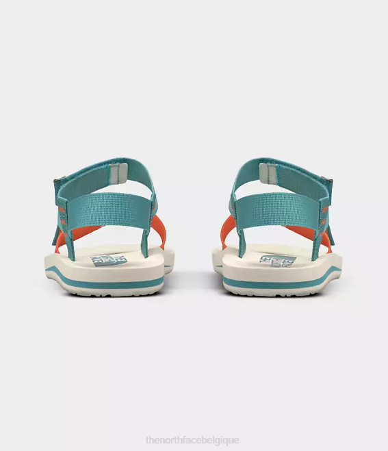 gardénia blanc/orange corail poussiéreux femmes The North Face sandales Skeena 62XR256