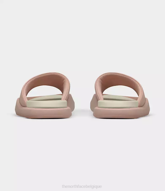 mousse rose/gardénia blanc femmes The North Face diapositives du triarque 62XR171