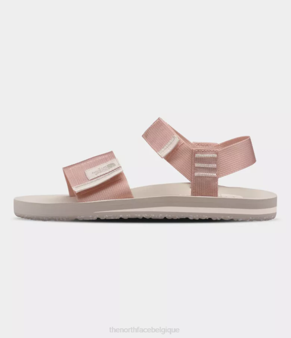 mousse rose/gardénia blanc femmes The North Face sandales Skeena 62XR257
