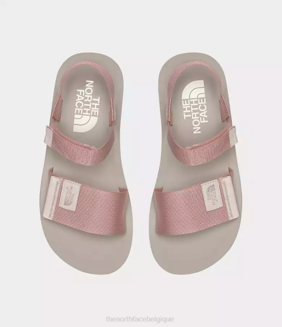 mousse rose/gardénia blanc femmes The North Face sandales Skeena 62XR257
