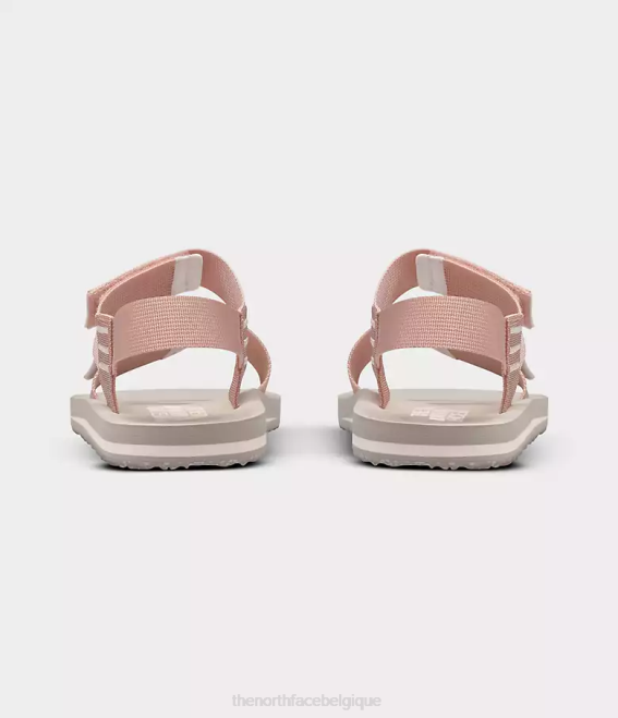 mousse rose/gardénia blanc femmes The North Face sandales Skeena 62XR257