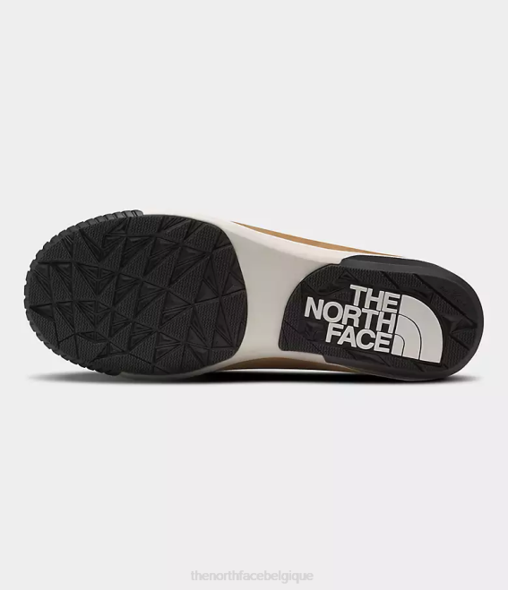 beurre d'amande/tnf noir femmes The North Face bottes imperméables à lacets mi-hautes sierra 62XR1101