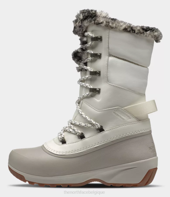 gardénia blanc/gris argenté femmes The North Face bottes imperméables shellista iv luxe 62XR904