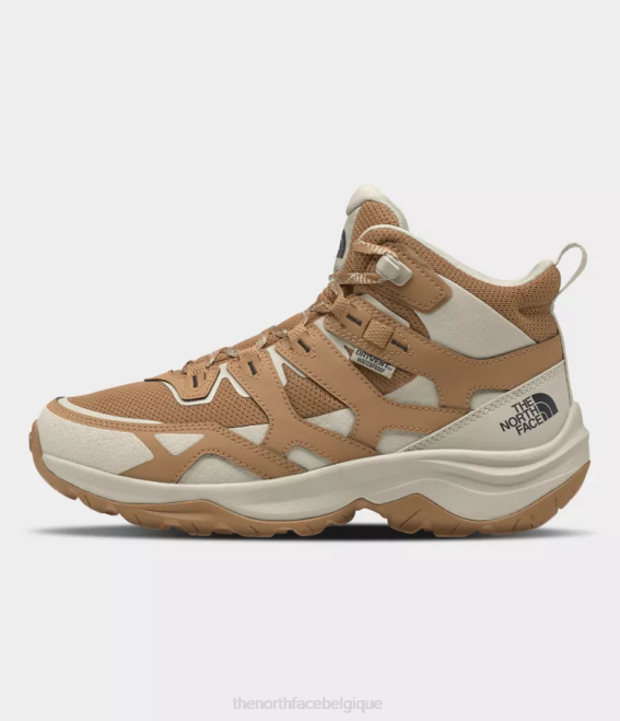 beurre d'amande/grès femmes The North Face bottes imperméables mi-hautes hedgehog 3 62XR684
