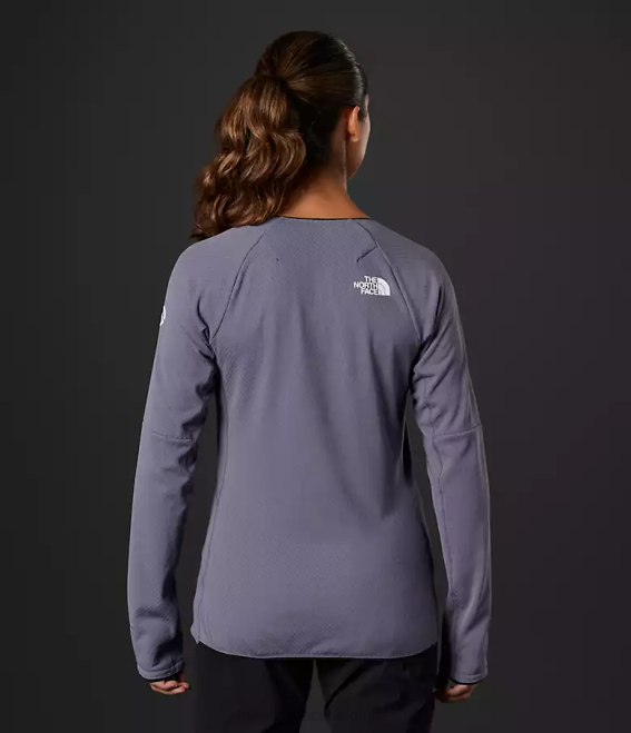 ardoise lunaire femmes The North Face équipage Futureflece de la série Summit 62XR164