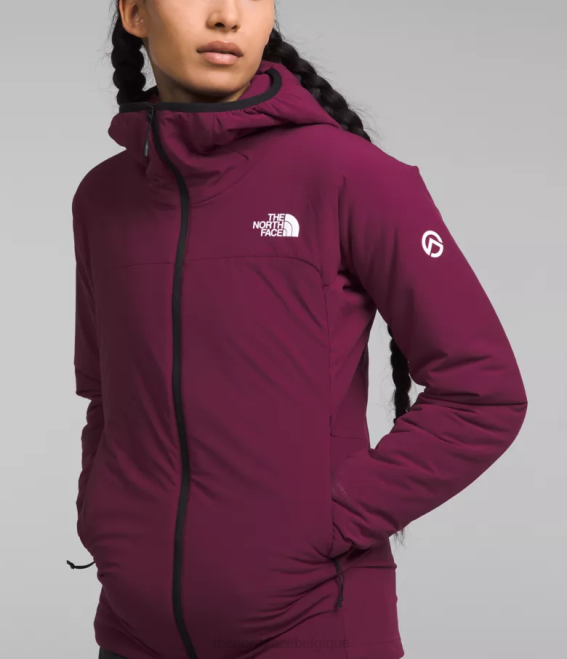 mûre de Boysen femmes The North Face sweat à capuche hybride casaval série summit 62XR323