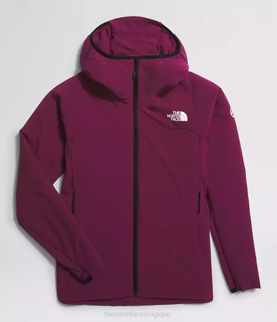 mûre de Boysen femmes The North Face sweat à capuche hybride casaval série summit 62XR323