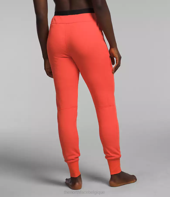 orange rayonnant femmes The North Face pantalon polaire future série summit 62XR899