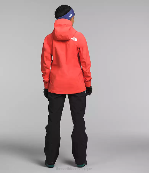 orange rayonnant femmes The North Face veste Chamlang Futurelight de la série Summit 62XR1173