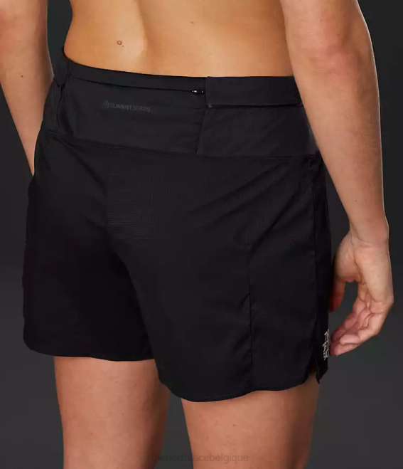 tnf noir femmes The North Face short de course meneur de la série summit 62XR748