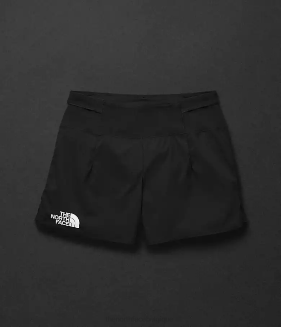 tnf noir femmes The North Face short de course meneur de la série summit 62XR748
