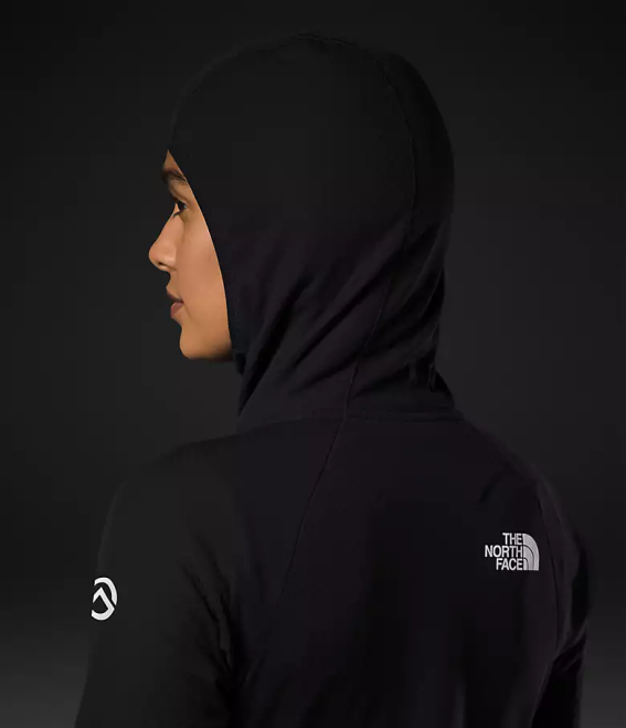 tnf noir femmes The North Face sweat à capuche entièrement zippé Summit Series Futurefleece 62XR737