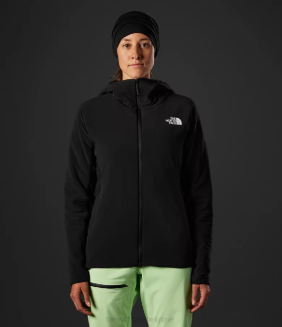 tnf noir femmes The North Face sweat à capuche hybride casaval série summit 62XR321