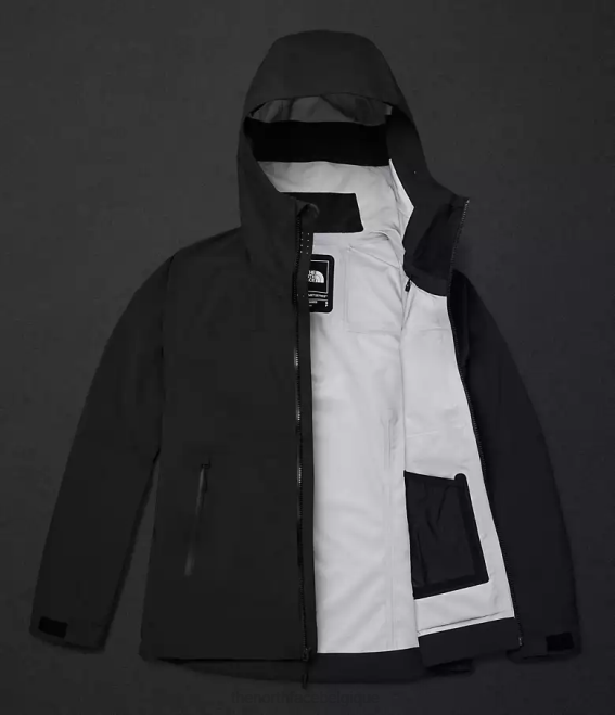 tnf noir femmes The North Face veste Chamlang Futurelight de la série Summit 62XR1172
