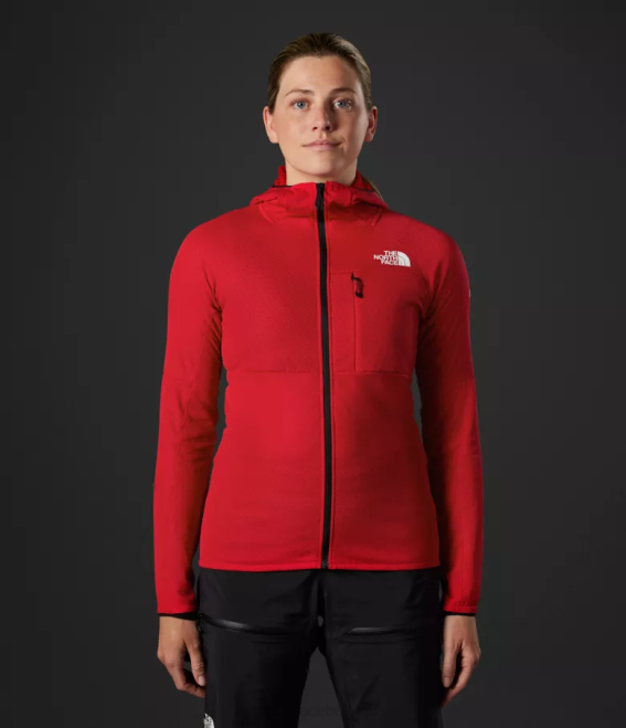 tnf rouge femmes The North Face sweat à capuche entièrement zippé Summit Series Futurefleece 62XR736 - Cliquez sur l'image pour la fermer