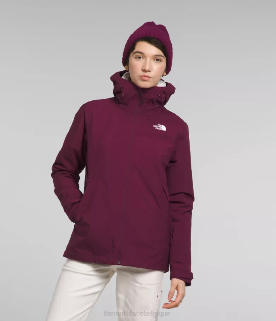 mûre de Boysen femmes The North Face veste triclimatique carto 62XR895