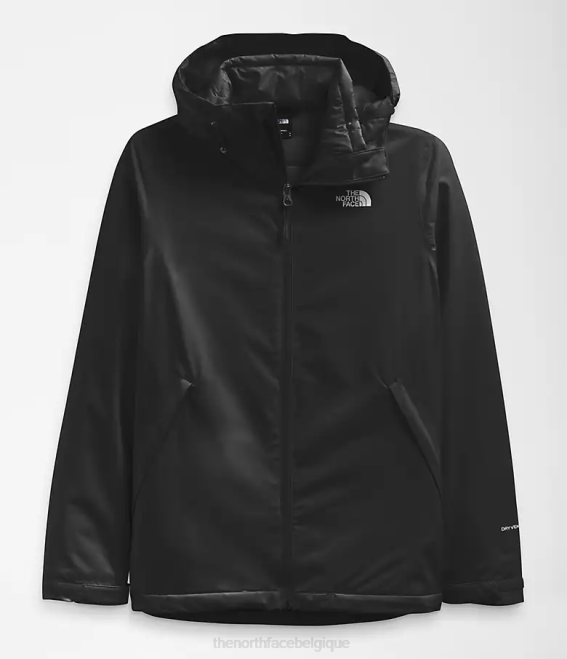 tnf noir femmes The North Face veste triclimatique carto 62XR894