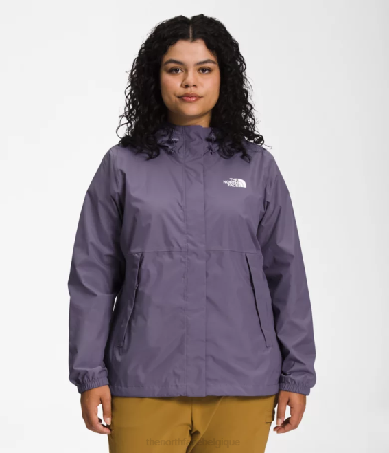 ardoise lunaire femmes The North Face plus veste antora 62XR240