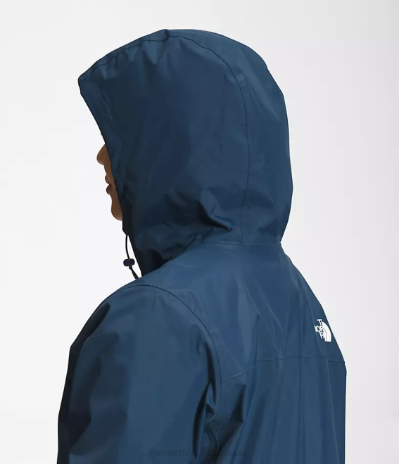 bleu ombragé femmes The North Face parka antora 62XR438