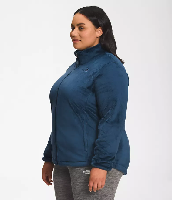 bleu ombragé femmes The North Face plus veste osito 62XR1088