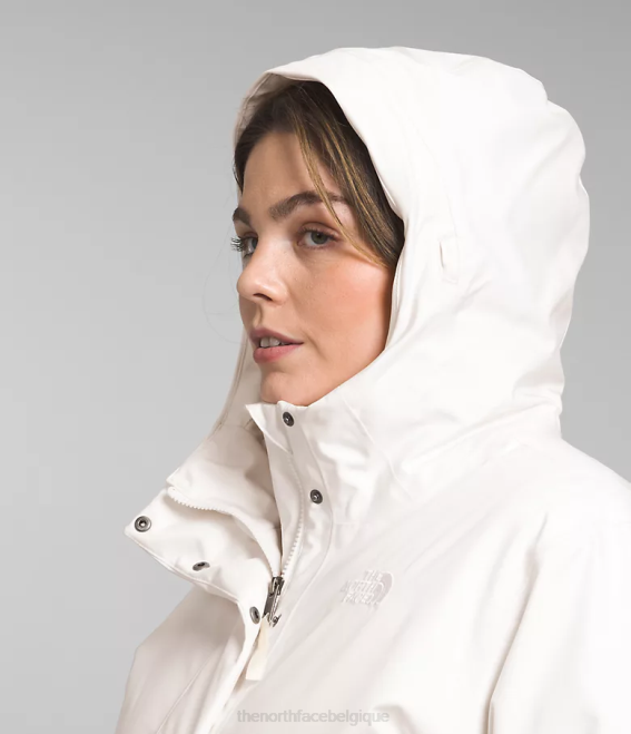 gardénia blanc femmes The North Face plus une parka arctique 62XR967