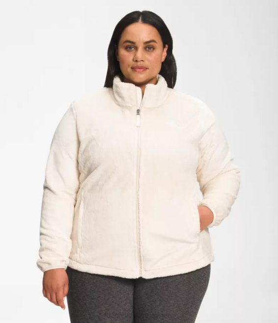 gardénia blanc femmes The North Face plus veste osito 62XR1089