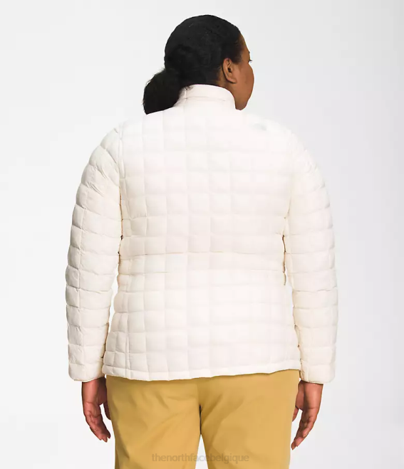 gardénia blanc femmes The North Face plus veste thermoball eco 2.0 62XR53
