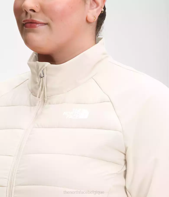 gardénia blanc femmes The North Face veste hybride plus Shelter Cove 62XR1145