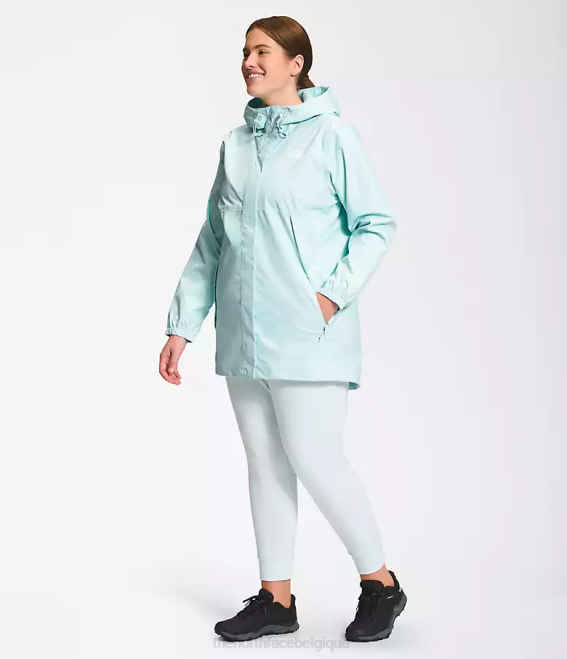 lucarne bleue femmes The North Face parka antora 62XR439