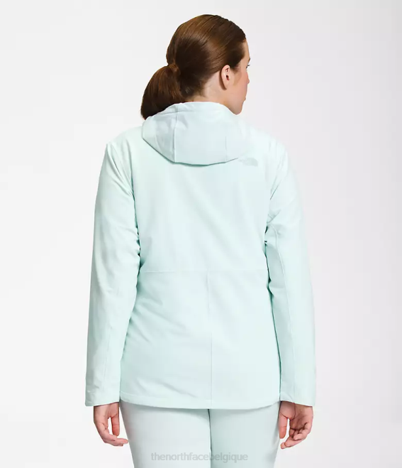 lucarne bleue femmes The North Face sweat à capuche shelbe raschel 62XR1178