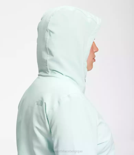 lucarne bleue femmes The North Face sweat à capuche shelbe raschel 62XR1178