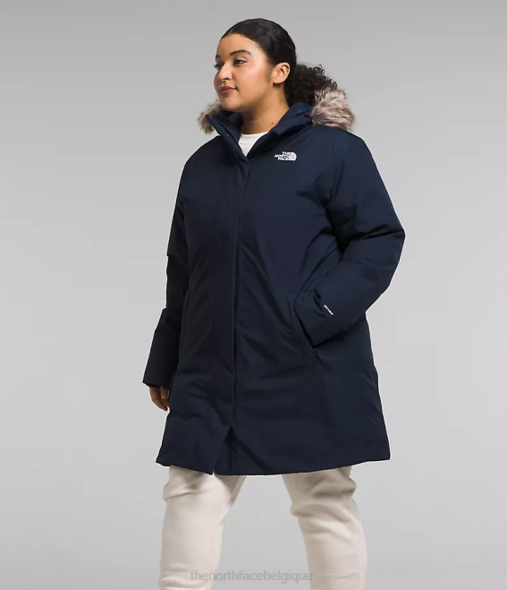 marine du sommet femmes The North Face plus une parka arctique 62XR966