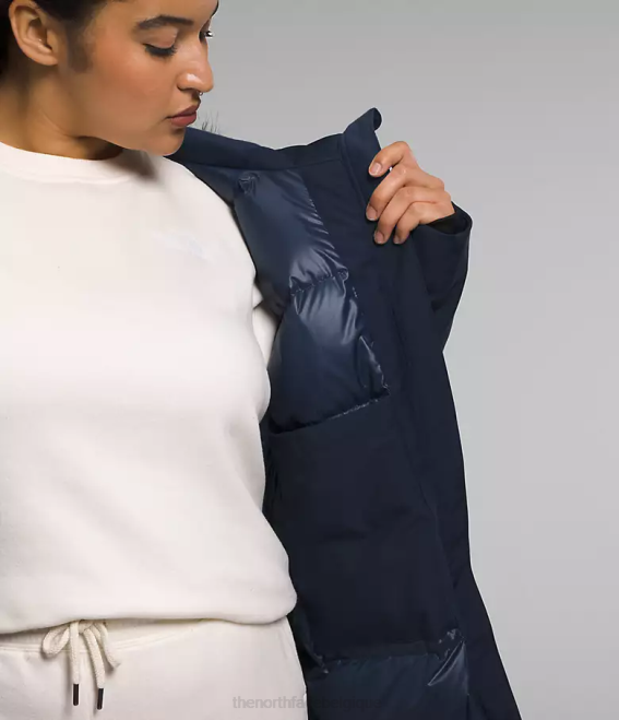 marine du sommet femmes The North Face plus une parka arctique 62XR966