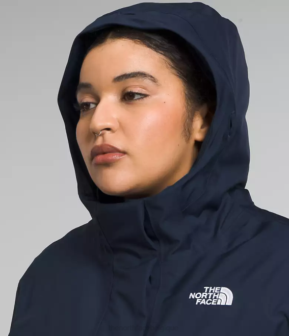 marine du sommet femmes The North Face plus une parka arctique 62XR966
