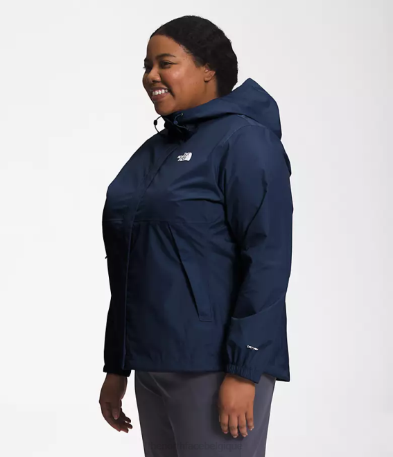 marine du sommet femmes The North Face plus veste antora 62XR239
