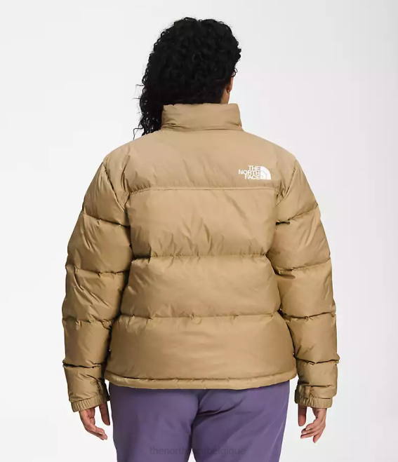 pierre kaki femmes The North Face plus veste nuptse rétro 1996 62XR800
