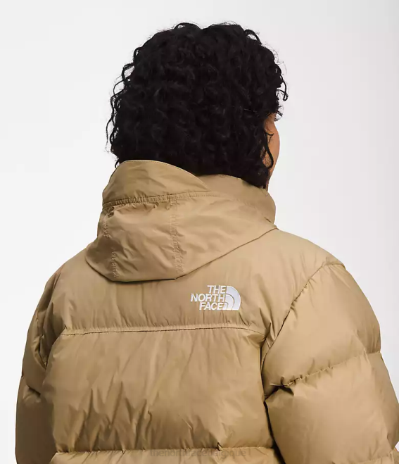 pierre kaki femmes The North Face plus veste nuptse rétro 1996 62XR800