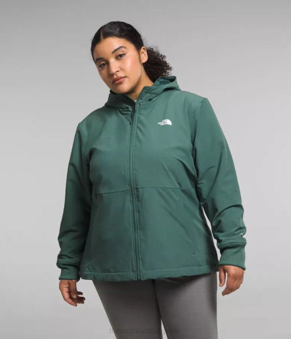 sauge noire femmes The North Face sweat à capuche shelbe raschel 62XR245