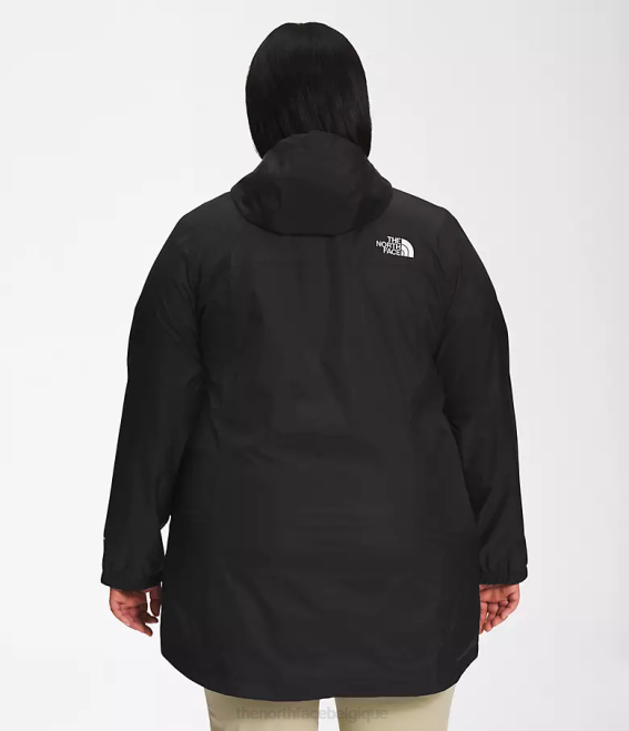 tnf noir femmes The North Face parka antora 62XR435