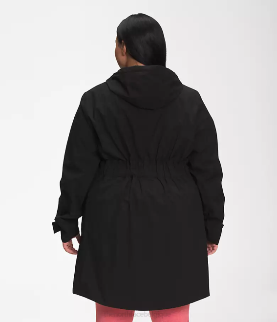 tnf noir femmes The North Face parka imperméable City Breeze II 62XR1087