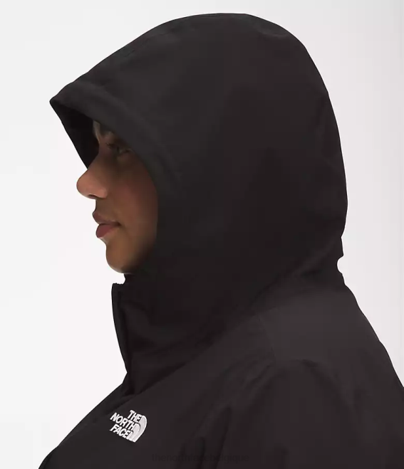 tnf noir femmes The North Face parka imperméable City Breeze II 62XR1087