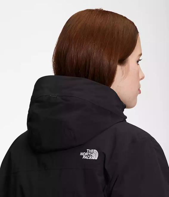 tnf noir femmes The North Face plus une parka arctique 62XR1283