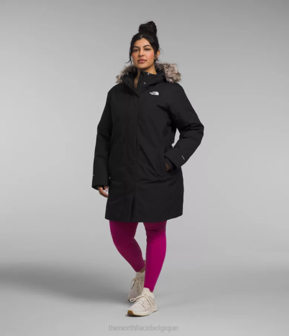 tnf noir femmes The North Face plus une parka arctique 62XR965