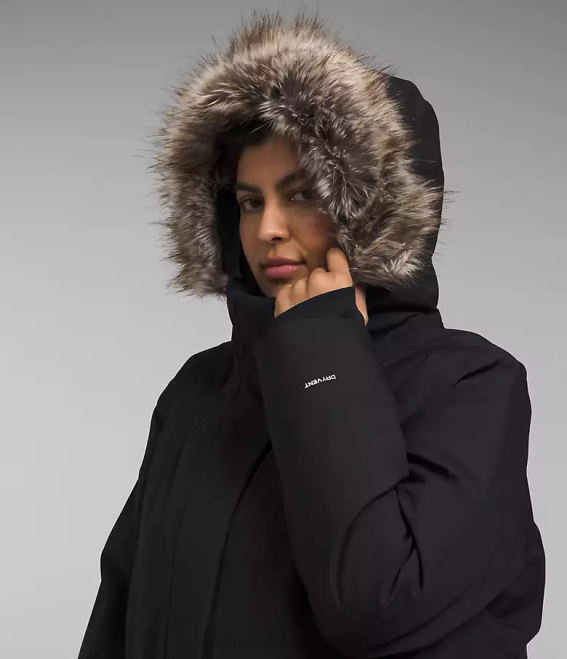 tnf noir femmes The North Face plus une parka arctique 62XR965