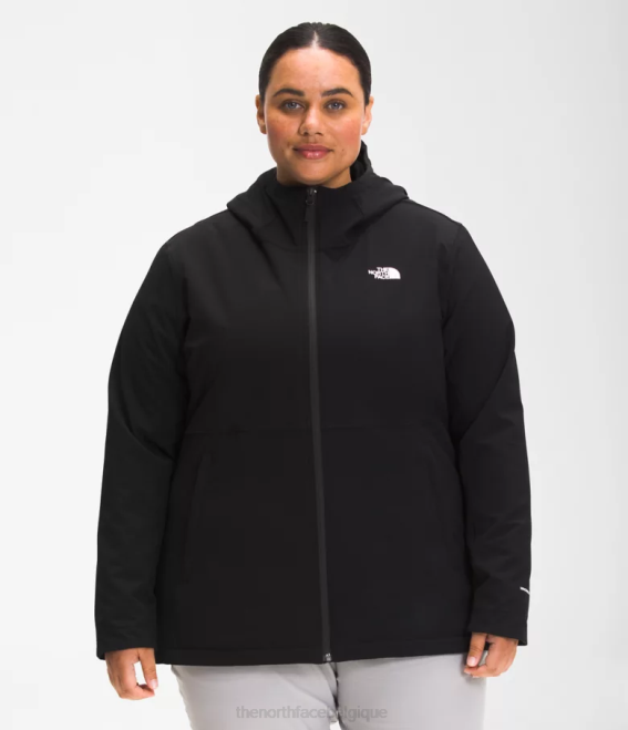 tnf noir femmes The North Face sweat à capuche shelbe raschel 62XR1176