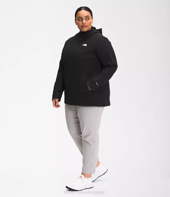 tnf noir femmes The North Face sweat à capuche shelbe raschel 62XR1176