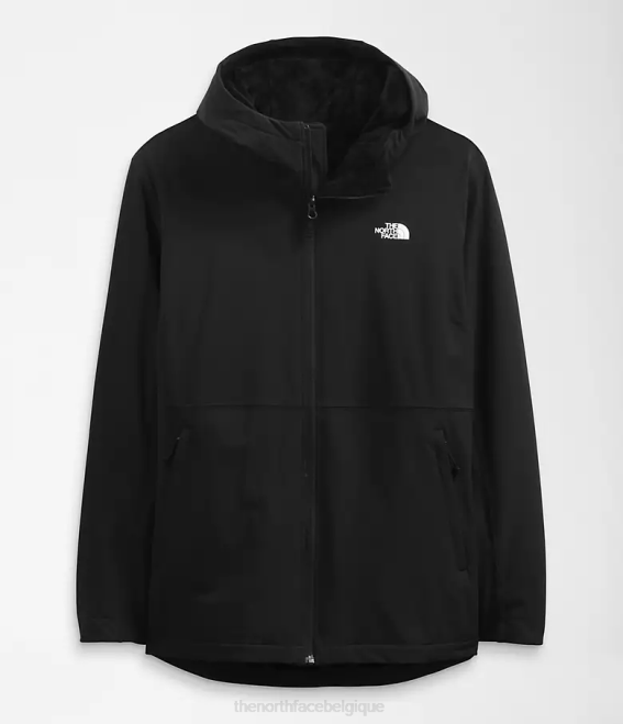 tnf noir femmes The North Face sweat à capuche shelbe raschel 62XR1176