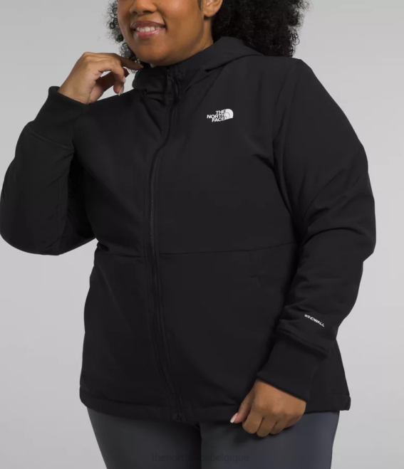 tnf noir femmes The North Face sweat à capuche shelbe raschel 62XR246
